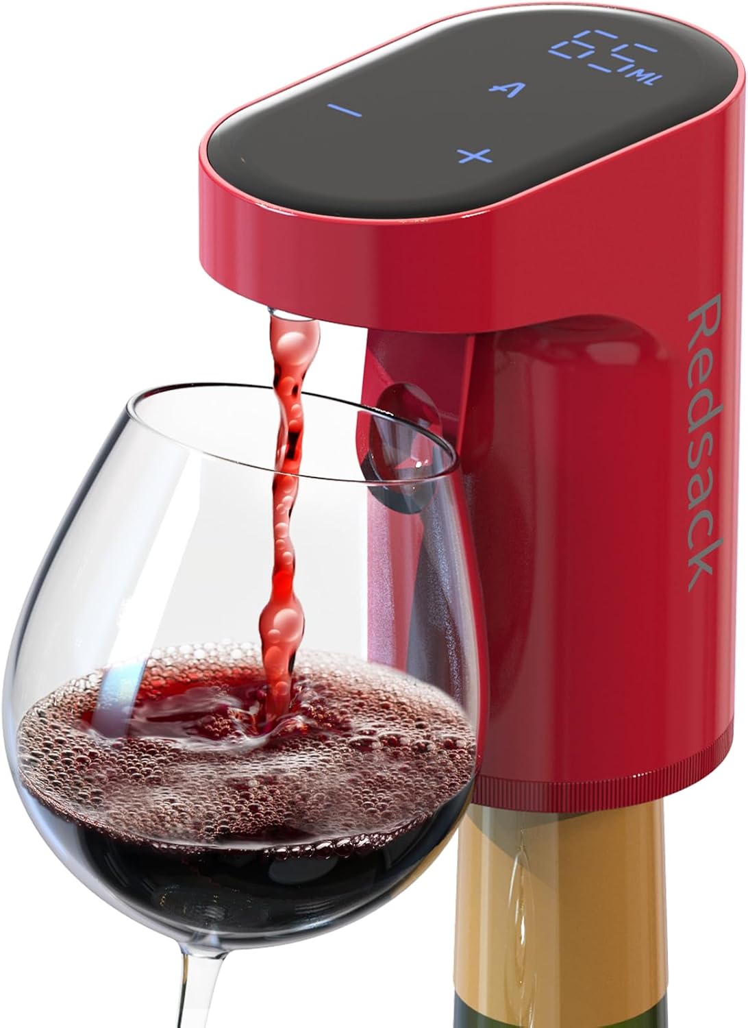 Redsack Smart Liquor Alcohol Digital Dispenser Decanter Aerator Pump Redsack - Rechargeable - Adjustable ml